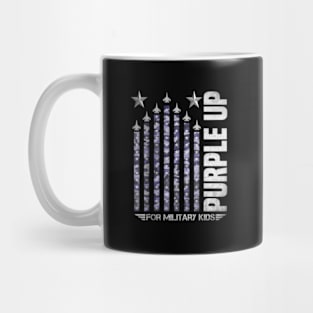 Purple Up Tribute For Military Mug